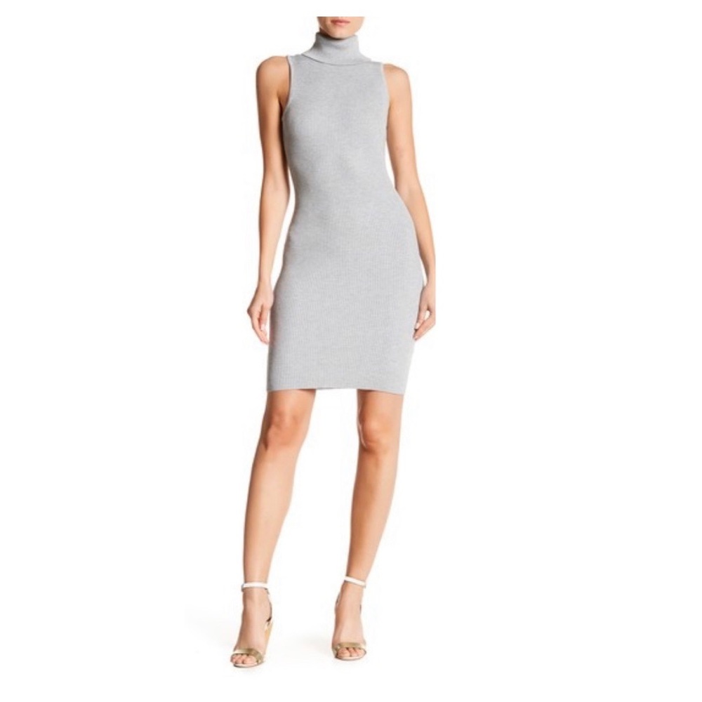 Romeo & Juliet Turtleneck Ribbed Knit Dress